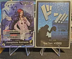 DON!! Card(Devil Fruits Collection Vol. 3) + Donquixote Rosinante (061) Alt Art - Image 1