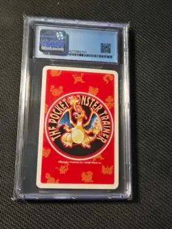 1996 POKEMON JAPANESE RED DECK PLAYING CARDS ACE OF HEARTS #007 SQUIRTLE CGC 9.5 - Image 2