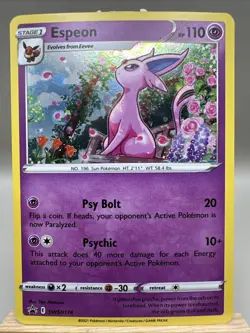 Espeon SWSH174 SWSH: Sword & Shield Promo Cards Holo - Image 1