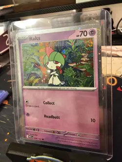 Ralts 058/132 Me01: Mega Evolution - COSMOS HOLO CARD pokemon - Image 4
