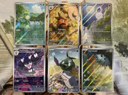 White Flare Illustration Rare IR Lot of 6 Cards Full Art English Holo - NM/M 🔥 - Image 1