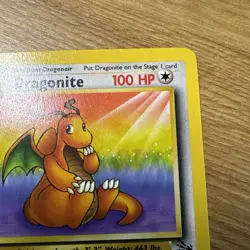 Pokemon TCG Dragonite Non Holo Rare Card 4/62 Fossil 1999 First Edition - Image 3
