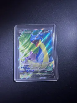 Lapras V - 189/202 - Pokemon Sword & Shield Base Set Full Art Rare Card NM - Image 1