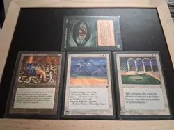 MTG Cards Legends #39 Thunder Spirit, #38 Spiritual Sanctuary, #295 Serpent Gene - Image 2