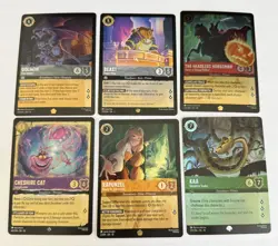 Lorcana Cards, 11 cards in random lot (see pics) - Image 1