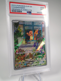 Pokemon Charmander 044 PSA 9 Mint Obsidian Flames S&V Promo Card Holo - Image 3