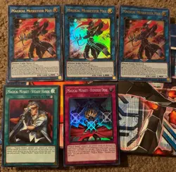 Yugioh Magical Musketeer Deck SPWA Starfire Caspar Last Stand Max 28 cards - Image 3