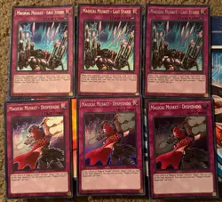 Yugioh Magical Musketeer Deck SPWA Starfire Caspar Last Stand Max 28 cards - Image 5