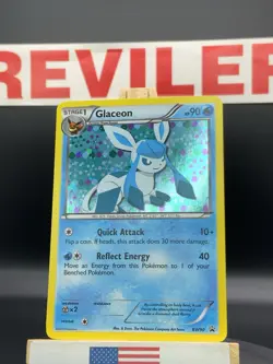 Pokemon Glaceon BW90 Black & White Promo Holo Pokemon Card - HP - Image 2