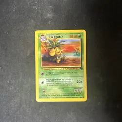 POKEMON CARD Jungle EXEGGUTOR Pokemon Card 35/64 D13 - Image 1
