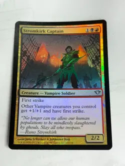 Stromkirk Captain -Foil NM Near Mint MTG Dark Ascension - Image 1