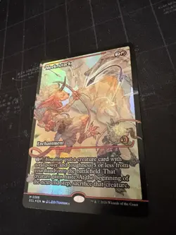 MTG Meek Attack (0388) (Showcase) Lorwyn Eclipsed - Foil - NM - Image 1