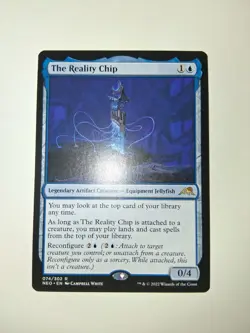 The Reality Chip - Kamigawa: Neon Dynasty 074 MTG NM - Image 1