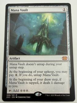 Mana Vault - 308 (NM) Double Masters 2022 (2X2)MTG - FREE SHIPPING - Image 1