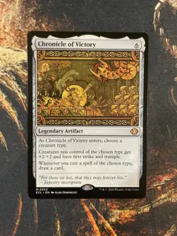 Chronicle of Victory - MTG Lorwyn Eclipsed, NM Pack Fresh - Image 1