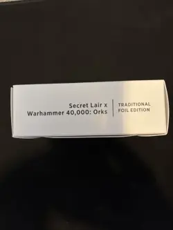 MTG Secret Lair x Warhammer 40,000: Orks Traditional FOIL Edition SEALED NEW - Image 2