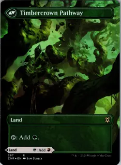 Cragcrown Pathway (Borderless) R Zendikar Rising 287 NM - Image 2