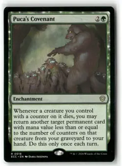 Puca’s Covenant Commander: Lorwyn Eclipsed Magic MTG NM - Image 1