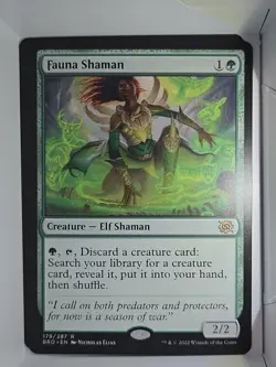Magic The Gathering - Brothers' War - Fauna Shaman - 179/287 - Image 1