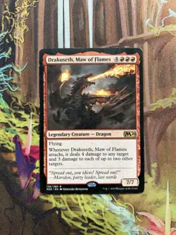 Drakuseth, Maw of Flames - MTG Core Set 2020 - LP - Image 1