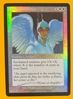 MTG EMPYRIAL ARMOR (Foil) Arena Promo (OldManMTG 013-306) - Image 1