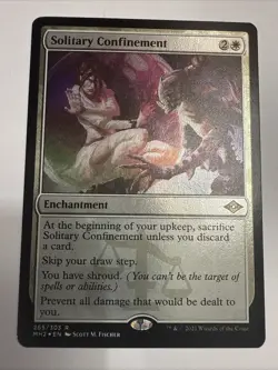 Solitary Confinement (Foil Etched) Modern Horizons 2 Foil - Image 1