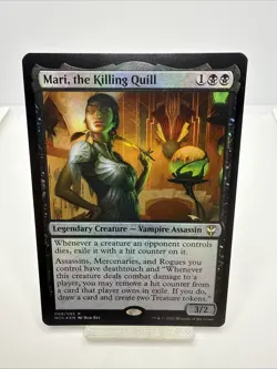 Mari, the Killing Quill Commander: Streets of New Capenna Foil - Image 1