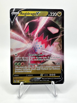 Regidrago V 135/195 - SWSH Silver Tempest - Ultra Rare Holo - Pokemon TCG - NM - Image 1