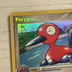 Pokemon TCG Porygon2 EX Delta Species 25/113 Reverse Holo Rare - Image 3