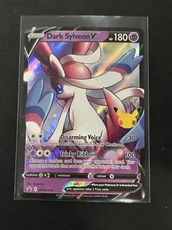Dark Sylveon V SWSH134 Black Star Promo Celebrations Pokemon TCG NM - Image 1