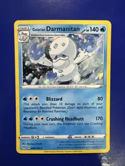 Pokemon Galarian Darmanitan 044/189 Cracked Ice Holo - Near Mint - Image 1