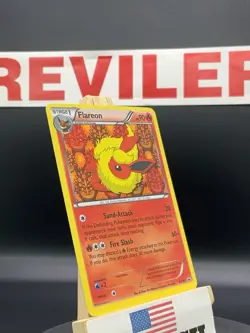 Pokemon TCG Flareon BW Black Star Promos BW88 Holo Promo - HP - Image 5
