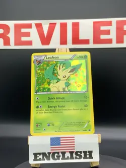 Pokemon Leafeon BW87 2013 Black & White Black Star Promo Pokemon TCG - HP - Image 1