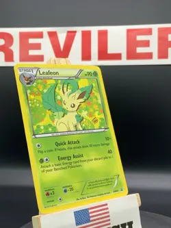 Pokemon Leafeon BW87 2013 Black & White Black Star Promo Pokemon TCG - HP - Image 5