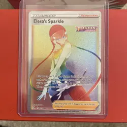 Pokemon SWSH08: Fusion Strike - 275/264 Elesa's Sparkle Secret Rare Trainer NM - Image 1