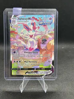 Pokemon TCG Sylveon VMAX 212/203 Alternate Art Secret Rare Evolving Skies NM - Image 3