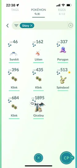 Pokemon Go (Stage 38 ) Shiny Legendary Giratina ( 8 Legendarys ) - Image 4
