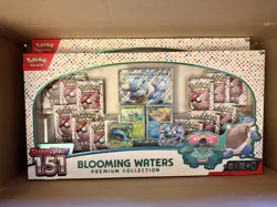 2 NEW Pokemon 151 Blooming Waters Premium Collection - SHIPS TODAY! 💨 - Image 1