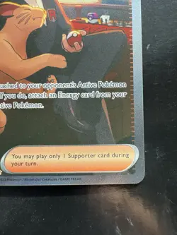 Pokemon Giovanni's Charisma 151 204/165 Special Illustration Rare Holo (NM) - Image 5
