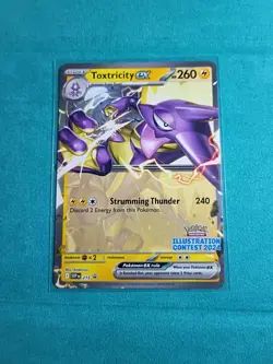 Pokemon Illustration Contest 2024 Feraligatr And Toxtricity EX NM - Image 5