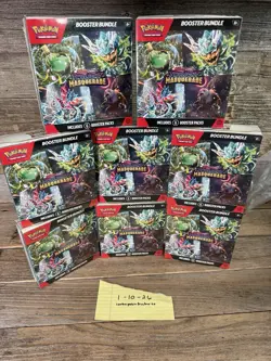 8X Pokemon TCG Scarlet & Violet Twilight Masquerade Sealed Booster Bundles - Image 1
