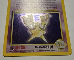 Pokemon Alakazam 1/110 Holo Legendary Collection 2002 Light Play - Image 3