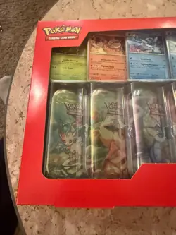 Pokemon TCG Prismatic Evolutions Costco 8-Mini Tins (16 Packs Total) NEW Sealed - Image 2