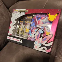 Pokemon TCG: Celebrations Collection Box [Dark Sylveon V or Lance's Charizard V - Image 1