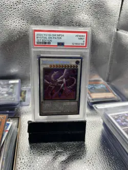 2023 Yu-Gi-Oh! Bystial Dispater CYAC-EN041 1st Edition PSA 9 - Image 1
