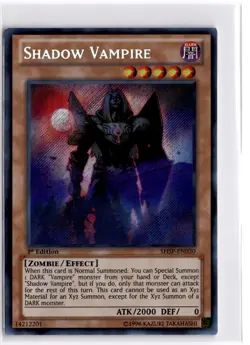 Shadow Vampire 1st Edition Secret Rare Shadow Specters SHSP-EN030 LP - Image 1