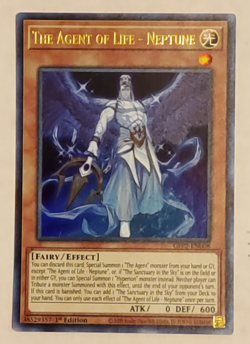 Yu-Gi-Oh The Agent of Life - Neptune Ultra Rare 1st Edition GFP2-EN008 - Image 1