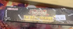 Konami Yu-Gi-Oh! - THE GRAND CREATORS - 1st Edition Booster Box (New-Sealed) - Image 3