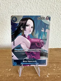 One Piece Boa Hancock OP02-059 Paramount War Box Topper NM English - Image 1