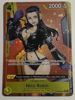 One Piece TCG Nico Robin ST29-009 Full Art - Image 1